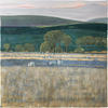 Landscape with Low Lying Sun (Northumberland)